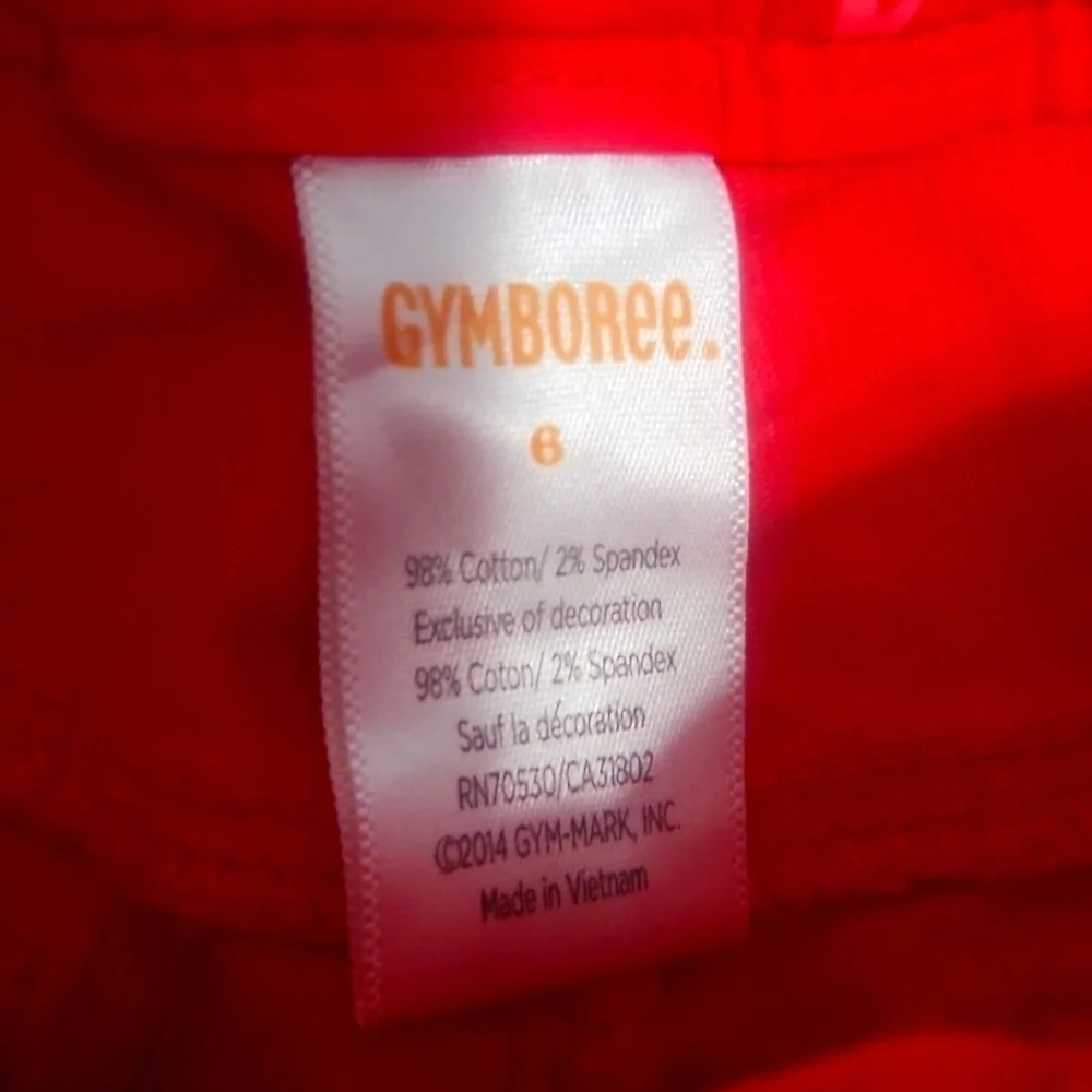 GYMBOREE Corduroy Pants Size 6 Pink Adjustable Waist